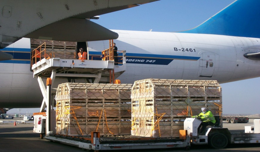 白茅湖农场到日本空运公司